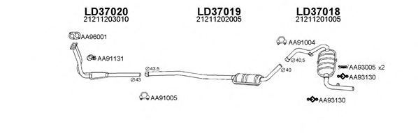 VENEPORTE 370004 Exhaust System